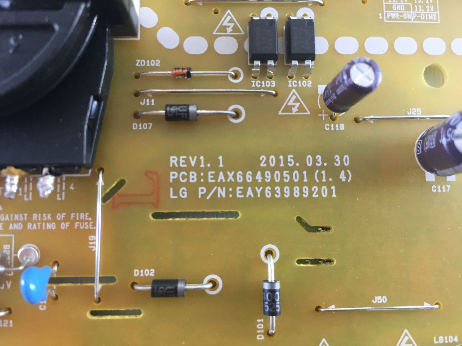 LG EAY63989201 NETZTEIL FÜR 49UF6430-UB UND ANDERE MODUS